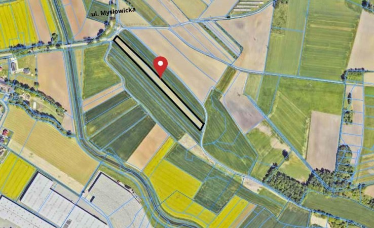 działka na sprzedaż - Tychy, Jaroszowice